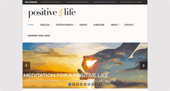 Desktop Screenshot of positivelife.ie