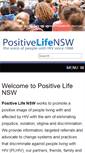 Mobile Screenshot of positivelife.org.au